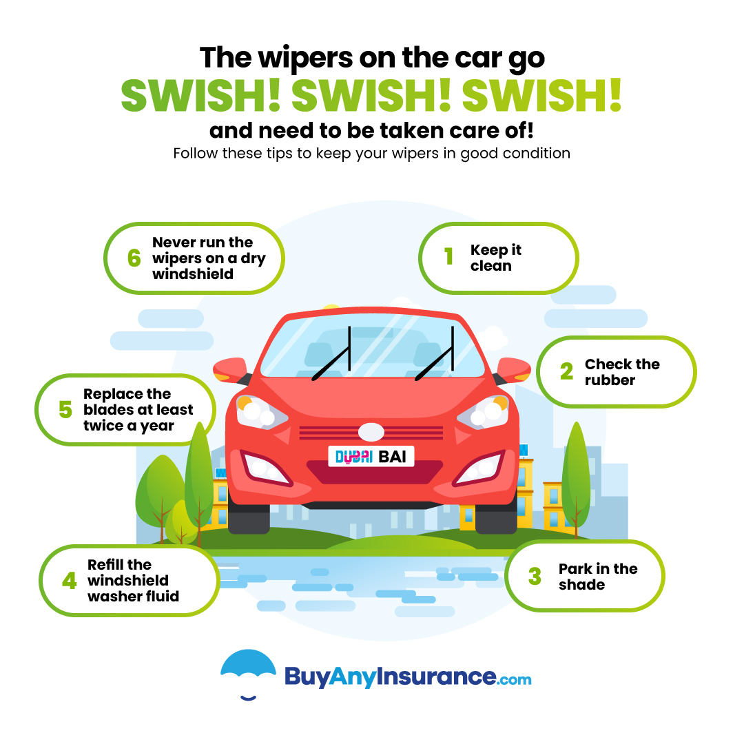 how to care for your windscreen wipers