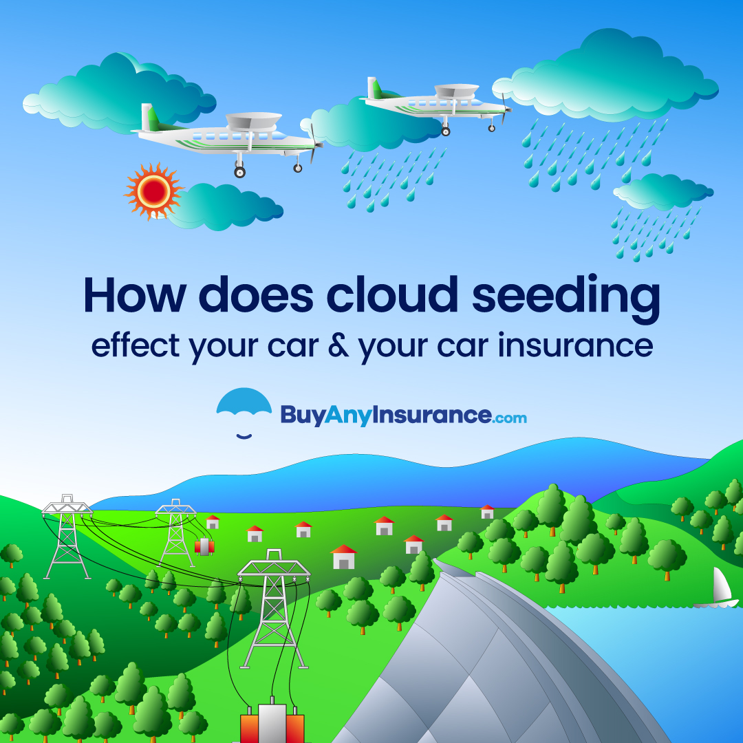 The effects of cloud seeding on your car