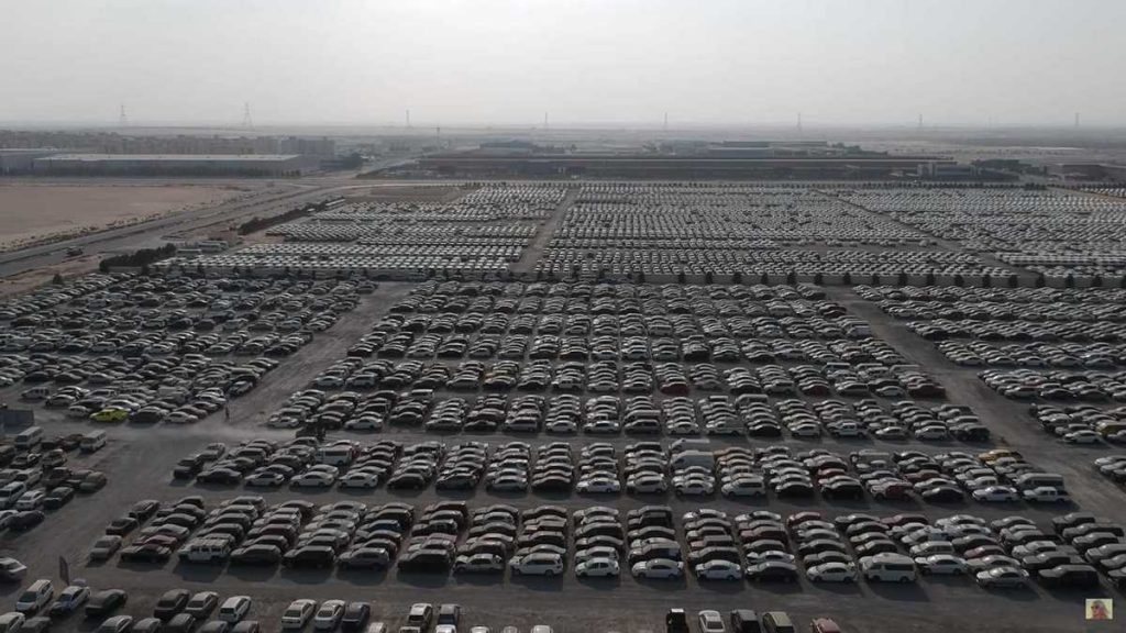 Graveyard of Cars for Buying in Dubai