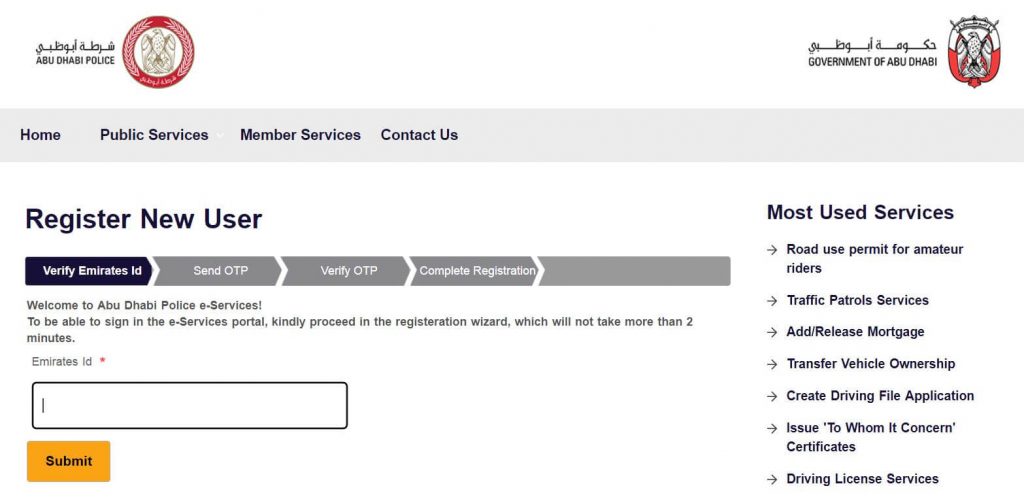 Vehicle registration deals id